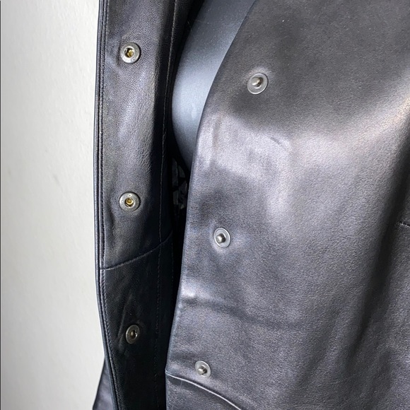 Banana Republic | Leather Trench W/M - Picture 6 of 7